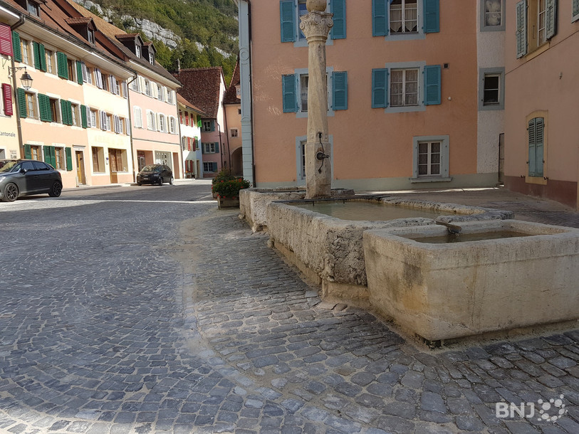 Les abords des fontaines ont aussi été restaurés.