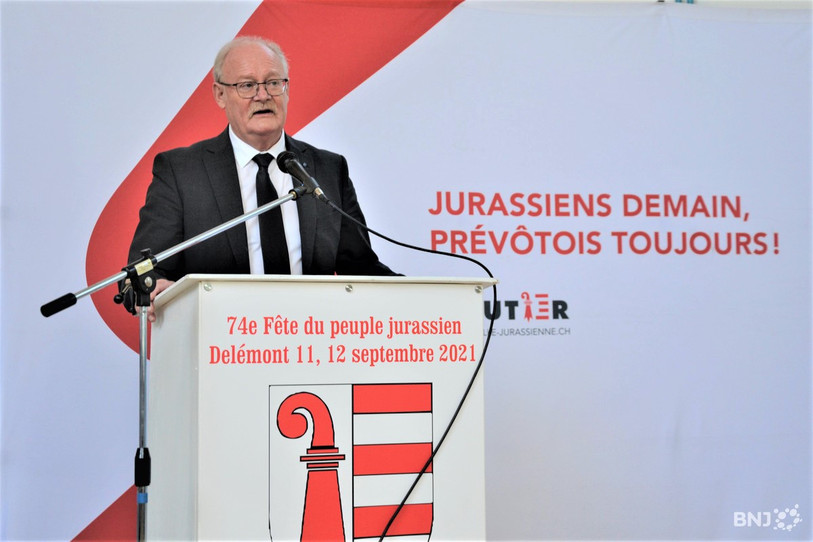 Secrétaire général du Mouvement autonomiste jurassien, Pierre-André Comte est clair: le MAJ n'entreprendra rien qui pourrait nuire à un transfert rapide de Moutier dans le Jura (photo: archive).