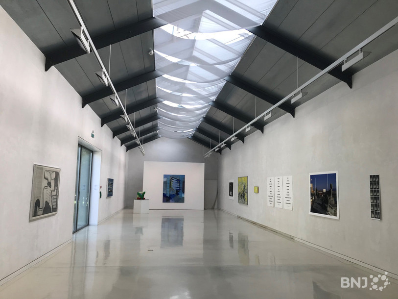 Le musée jurassien des arts n'hésite pas à mélanger les styles et les formats dans sa sélection d'ouvrages. (Photo : Valentine Curvaia)