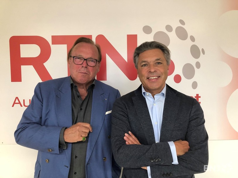 La CNCI change de tête. Emmanuel Raffner (à droite) et Alain Marietta (à gauche), nouveau et ancien président, sont venu en discuter dans La Matinale