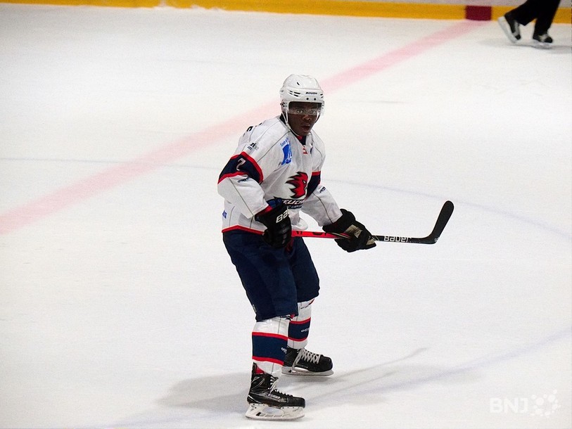 Auguste Impose, l'auteur d'un des trois buts du HC Université Neuchâtel.