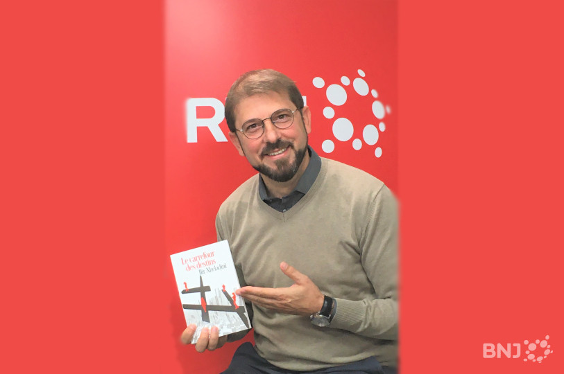 Ilir Xheladini est venu nous présenter sont livre dans les gourmands.