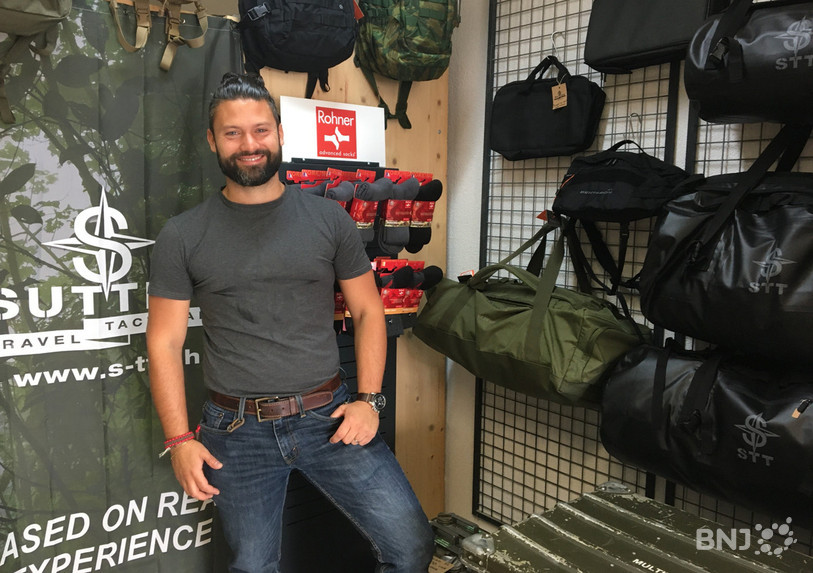 Numa Sutter est co-organisateur du premier salon du survivalisme en Suisse.