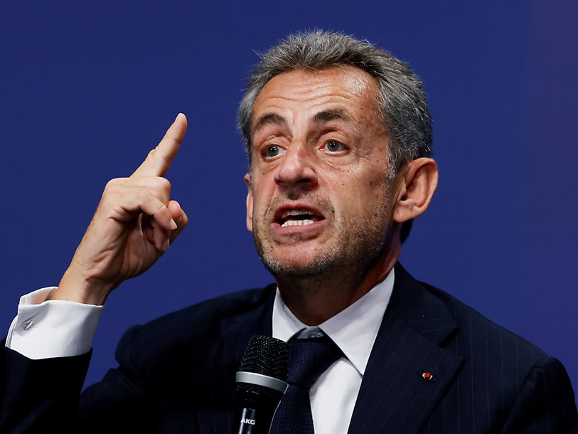 Absent au jugement, l'ex président français Nicolas Sarkozy a été reconnu coupable. (Photo : archives / KEYSTONE / EPA / J.J. Guillen).