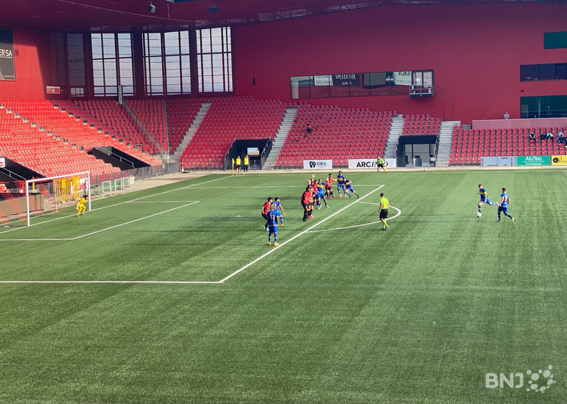 Malgré un but sur coup-franc, Coffrane n'a pas pu garder son avantage jusqu'au bout de la rencontre. 