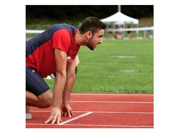 La médaille d'or pour Rémi Gerber. (Photo: Instagram FSG Alle)