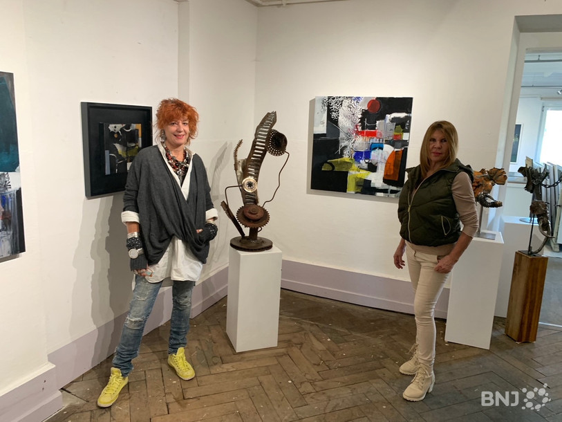 Monique Champion et Samia Artho exposent leurs œuvres à La Galerie Les Ombelles.