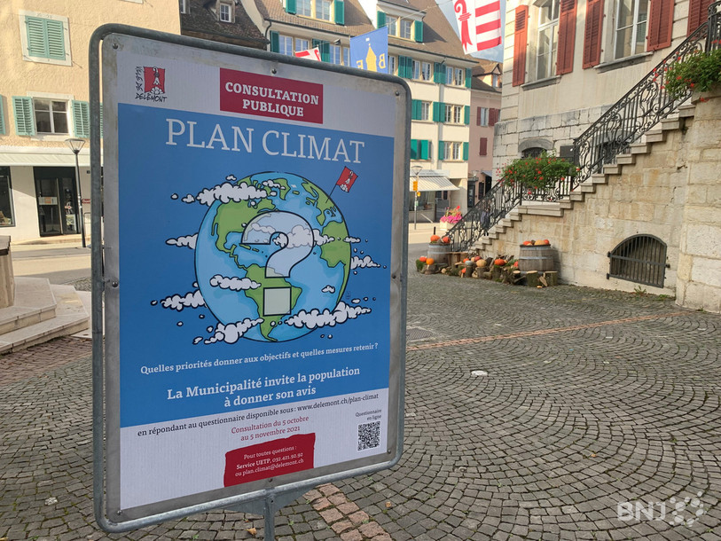 Les Delémontains sont appelés à s'exprimer sur le Plan climat communal.