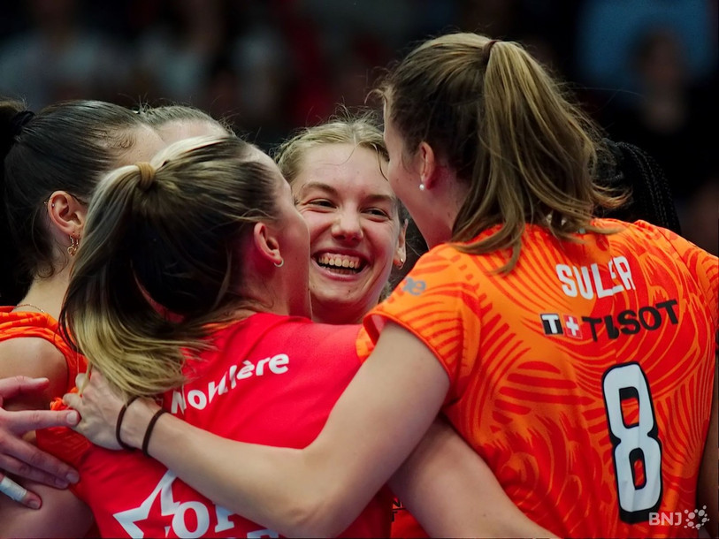 La joie était de mise au sein des filles du NUC. (photo archives)