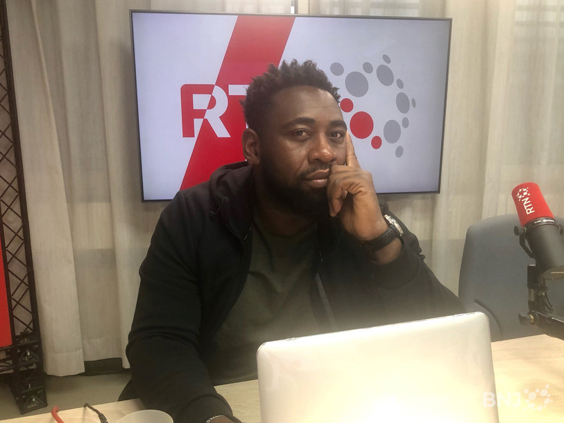 Christian Mukuna, pensif face à la panne 