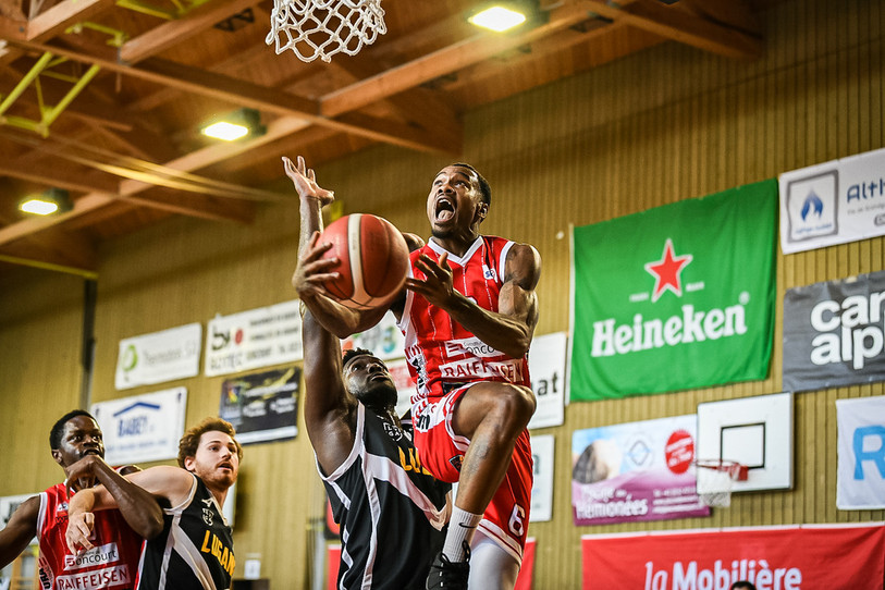 Derek Jackson, nouveau maître à jouer du BC Boncourt (photo : Stéphane Bée).