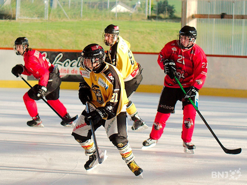 Le HC Le Locle a pris la mesure du CP Fleurier sur sa glace samedi soir en 2e ligue de hockey sur glace. (photo : Pierre Boldt)