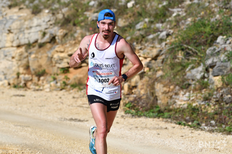 Jeremy Hunt s'est imposé en habitué des 4 Foulées, tout comme Eléonore Paupe. (Photo d'archives : Georges Henz)