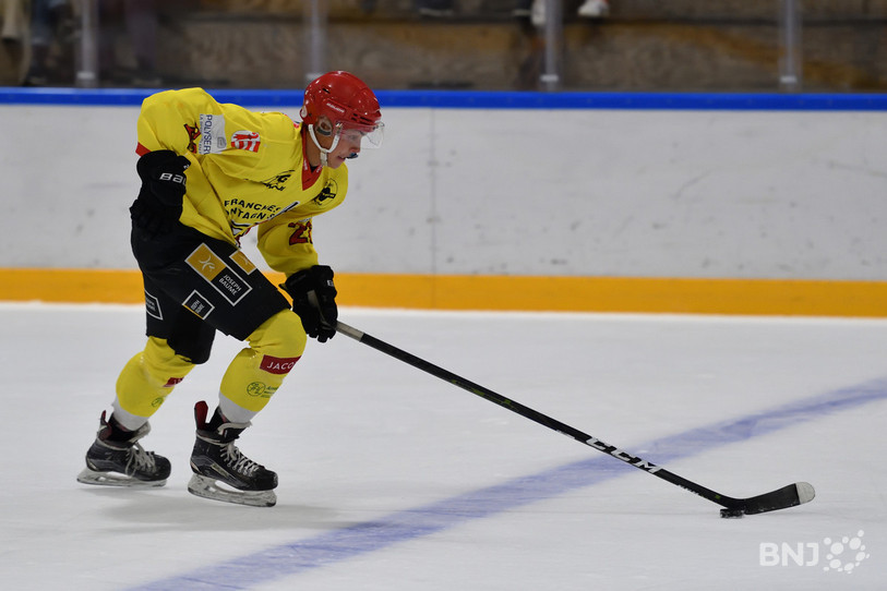 Sven Jeanbourquin a marqué à deux reprises mercredi soir. (Photo : Georges Henz/archives).