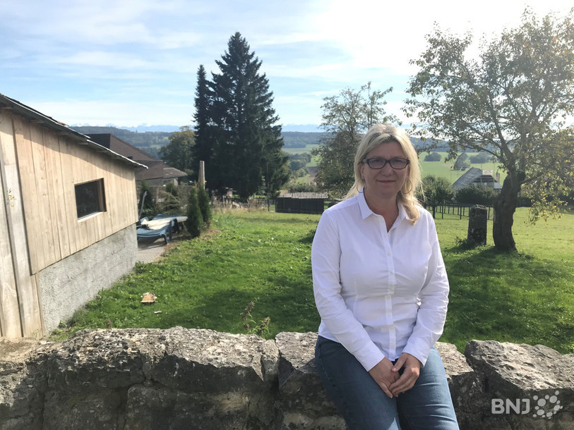 Mary-Claude Bayard, candidate à la mairie de Nods.