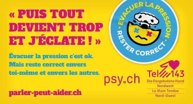 Cette nouvelle campagne va démarrer lundi dans la région. (Photo: affiche de campagne)
