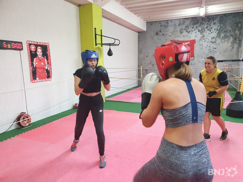 La boxe plaît aussi aux plus jeunes dans sa forme « light contact ».