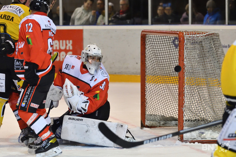 Stéphane Panseri a encaissé trois buts. (Photo : archives/Georges Henz).