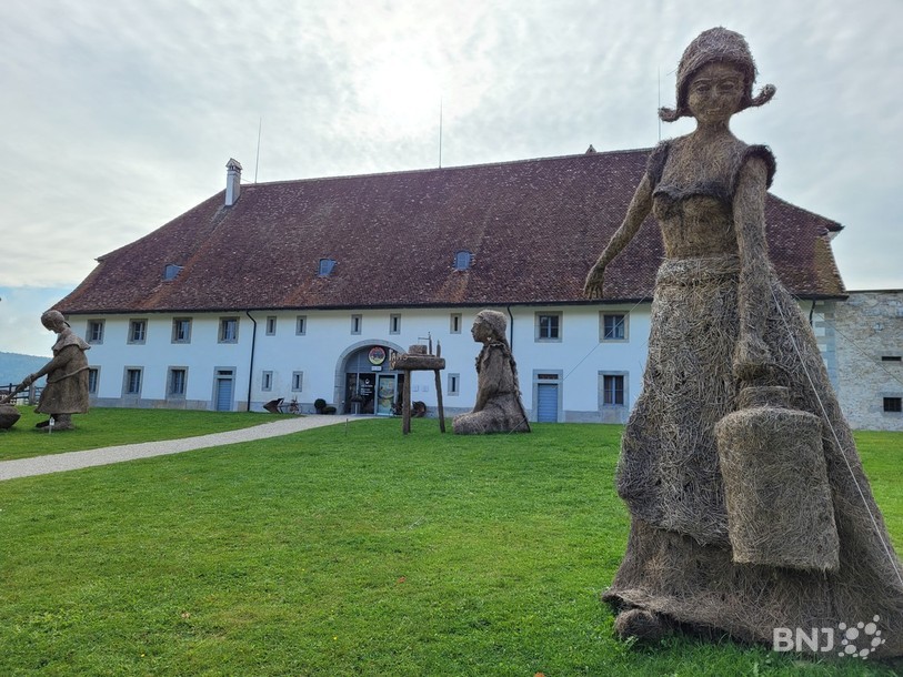 La Maison de la Tête de Moine, à Bellelay, lieu emblématique de la commune.