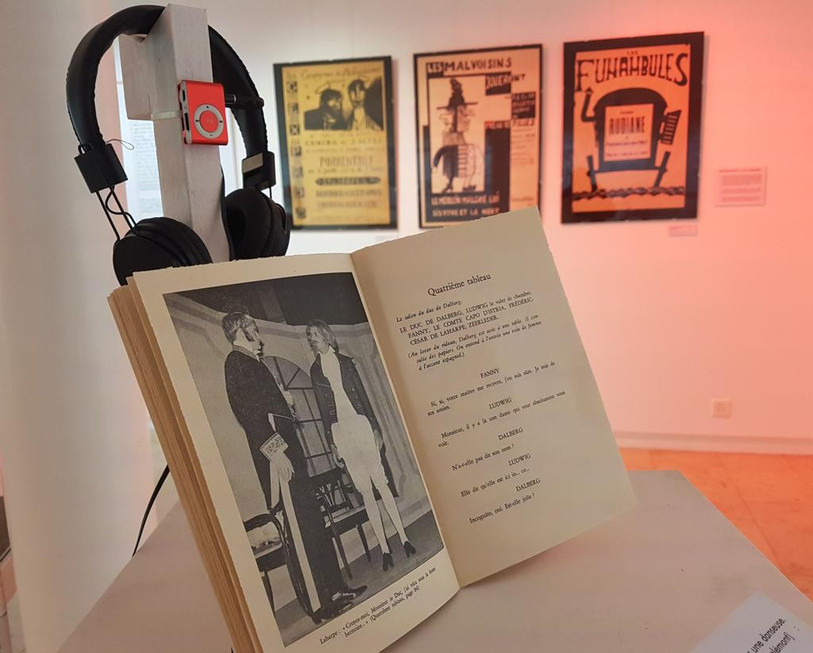 Une exposition de Jérôme Gogniat est aussi proposée à la FARB, en lien avec la culture et la question jurassienne (photo : CEH).