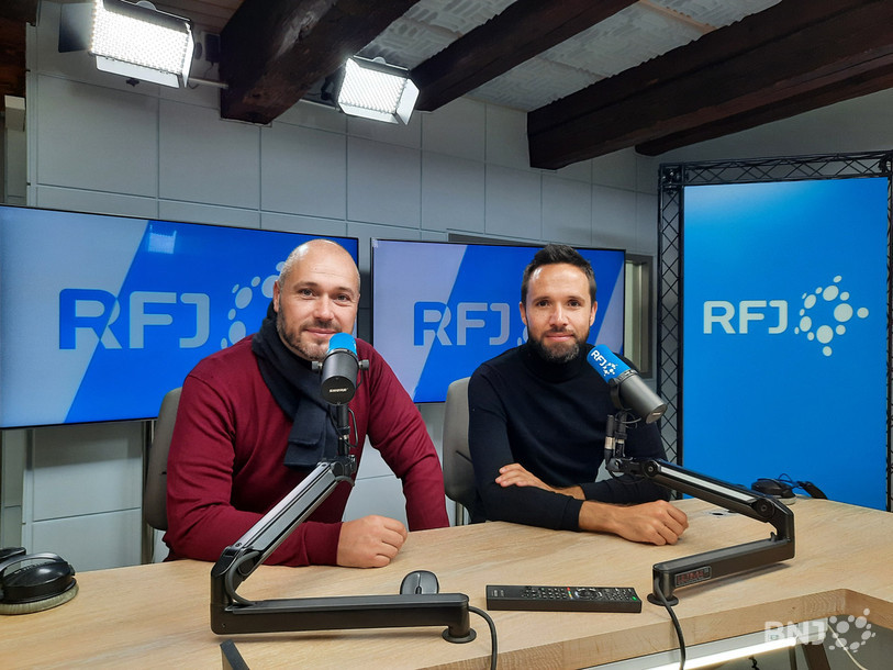 Les artistes suisses Laurent Brunetti et Mario Pacchioli sont de passage dans le Jura