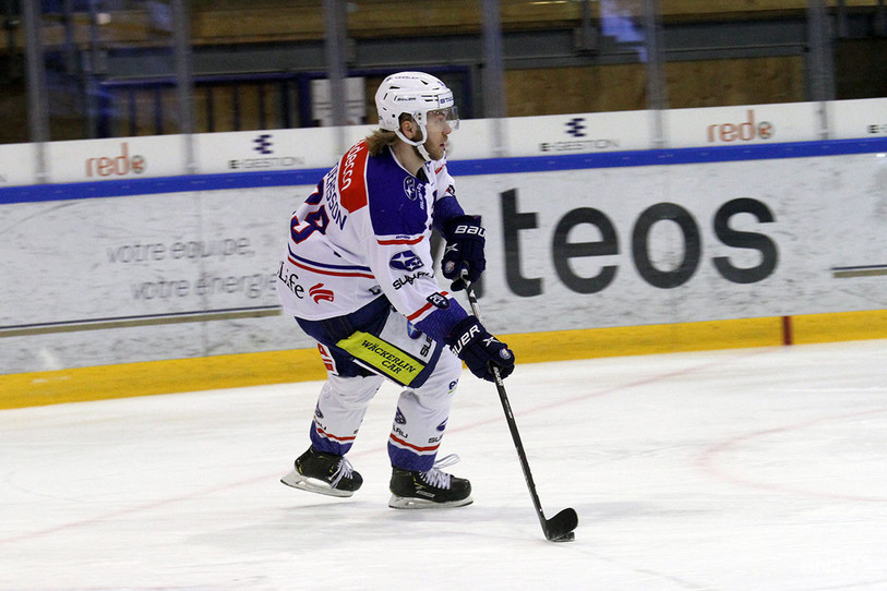 Axel Andersson a porté durant sept ans le chandail des GCK Lions. (photo archives)