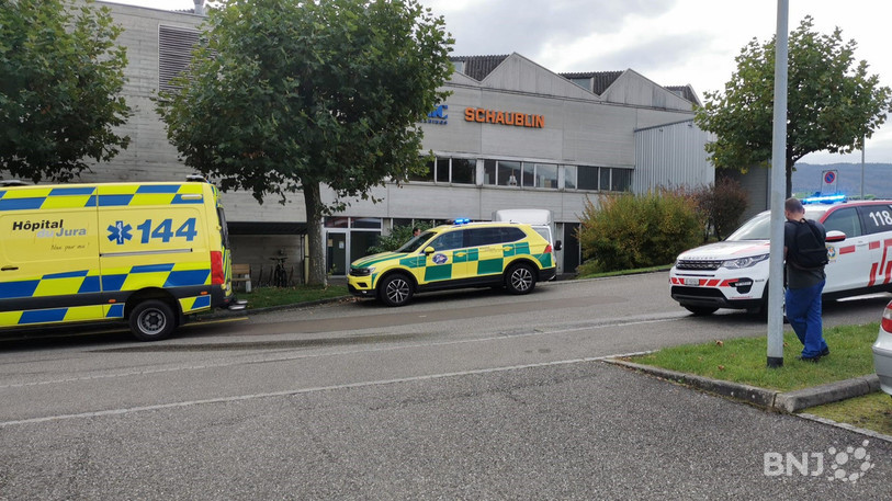 Huit pompiers du CRISD, une ambulance et les polices cantonale et municipale se sont mobilisées.