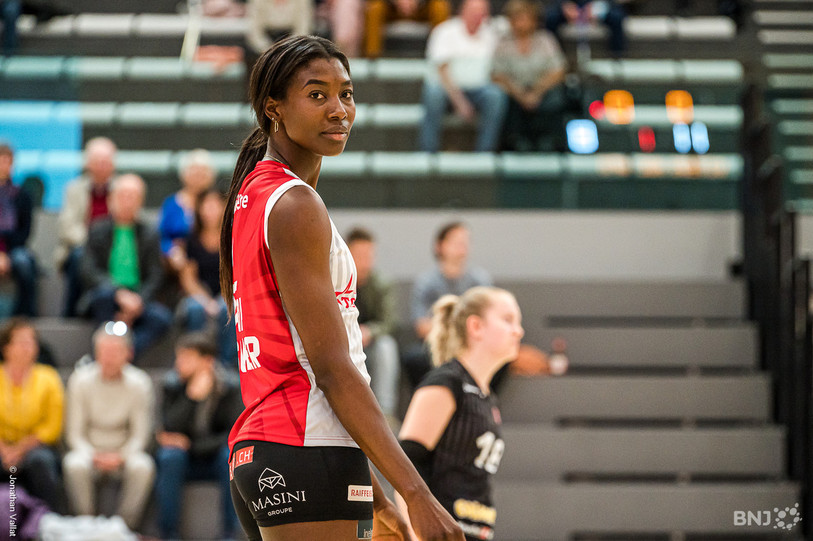 Yvonne Montano n'évoluera plus avec le Volleyball Franches-Montagnes. (Photo : archives/Jonathan Vallat).