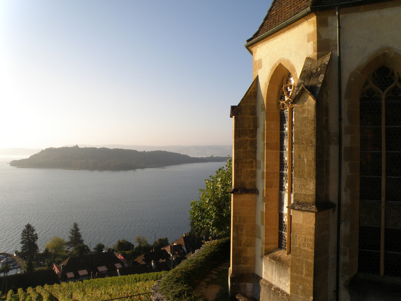 L'église de Gléresse a été bâtie au carrefour des langues. (Photo : Patrimoine Jura bernois)