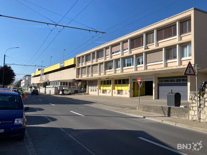 Le bâtiment qui appartient à la COOP abritera, entre autres, un magasin d'alimentation et 50 logements.