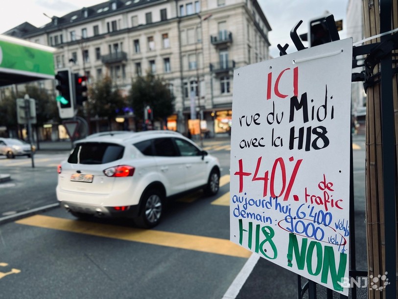 Les opposants au projet de contournement est de La Chaux-de-Fonds ont été déboutés par le Tribunal fédéral. (Photo d'archives).