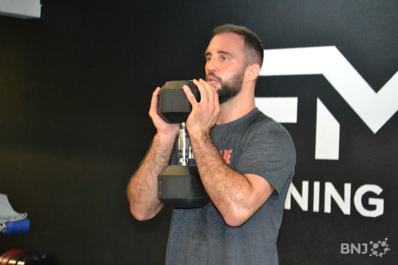 Volkan Oezdemir et le fer de lance du MMA en Suisse.