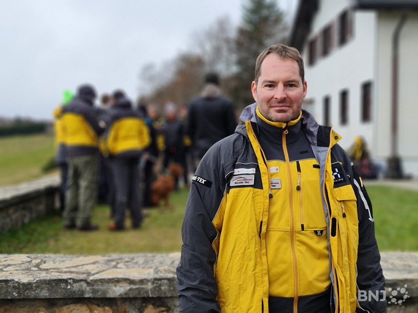 Nicolas Vez, responsable de la station de secours CAS de Moutier.
