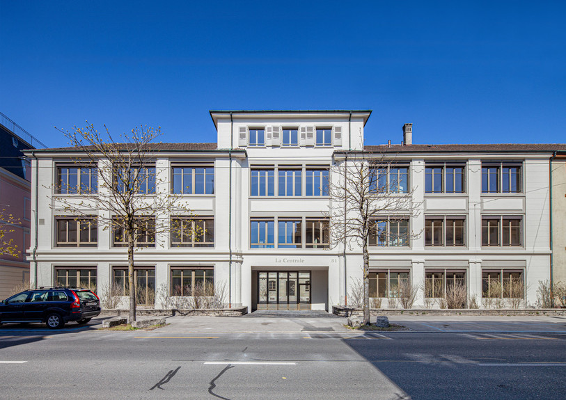 Le projet de la fondation de prévoyance pour le personnel des médecins et des vétérinaires, « La Centrale » est arrivé en deuxième position. (Photo: Ville de Bienne)