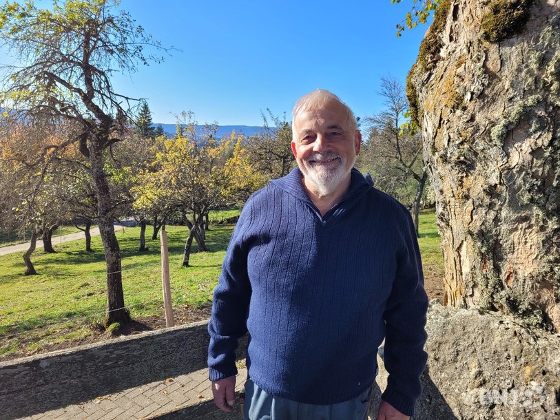 Martin Gyger, notre guide, a longtemps été maire de Mont-Tramelan.
