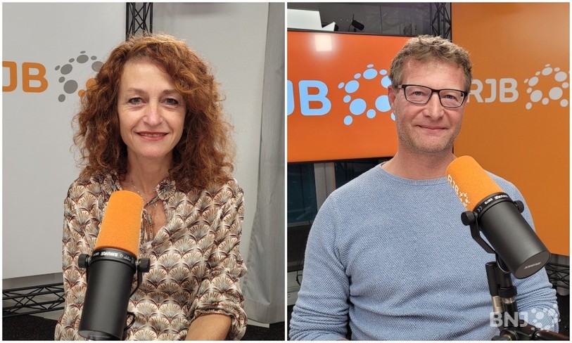 Sandra Roulet Romy, députée du Parti socialiste du Jura bernois croisait le fer avec Michael Leschot, président du Parti radical romand.