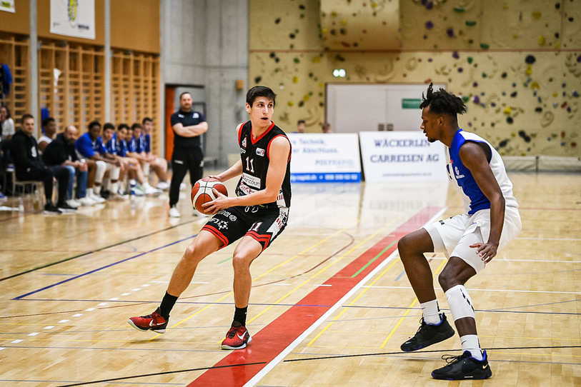 Patrik Kovac n'aura passé qu'une saison dans les rangs du BC Boncourt (photo : Stéphane Bée).