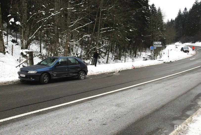 L'accident n'a pas fait de blessé
