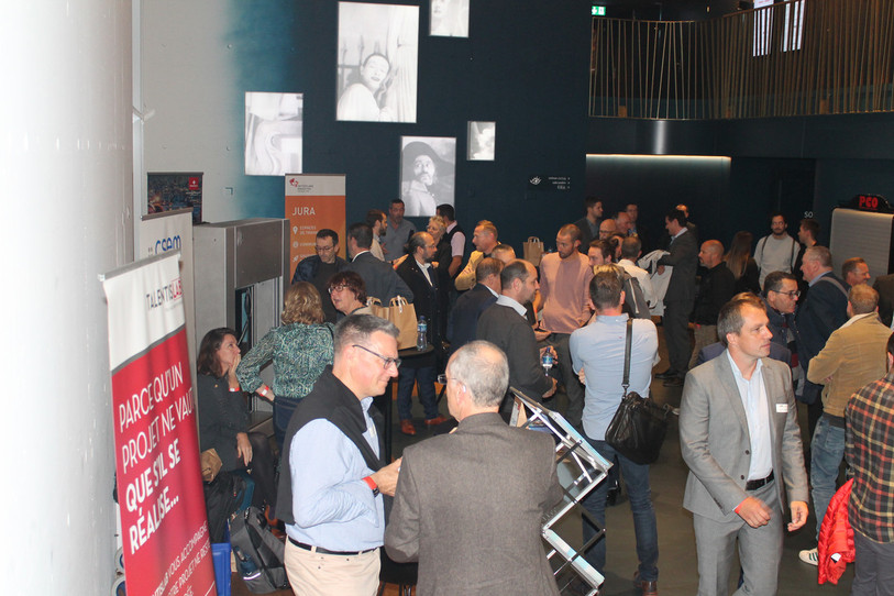 Quelques 200 personnes ont assisté au premier « RDV ECO », mis sur pied par la Promotion économique. (photo : Promotion économique)