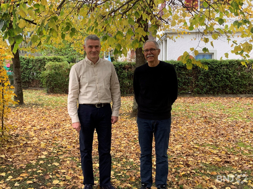 Marco Lorenzini (à gauche) et Pierre-Yves Erard (à droite) sont les nouveaux consultants pour la partie francophone du diocèse de Bâle.