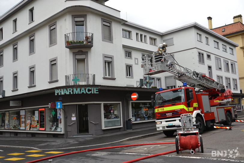 L'incendie s'est déclaré au numéro 7 de la rue du Balancier.