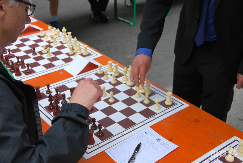 partie au festival international d'échecs de Bienne