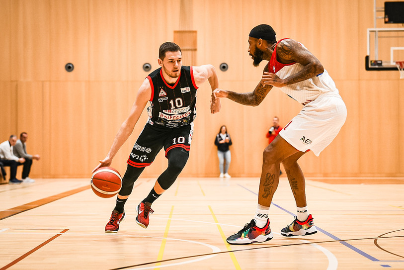 Julien Wälti et le BC Boncourt ont cédés chez le leader (photo : Stéphane Bée).