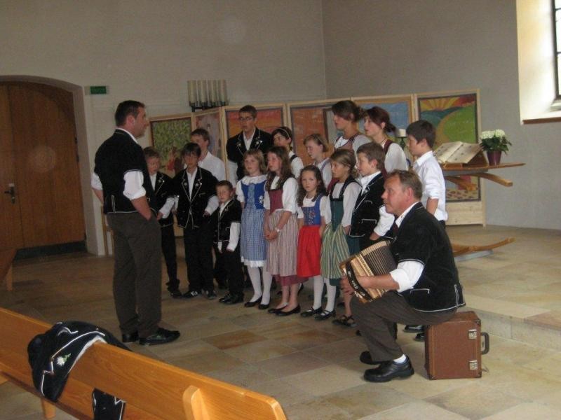 Les jeunes du Yodleur Club Mont-Soleil