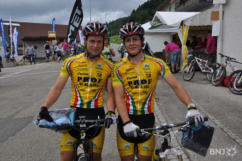 Les frères Nicolas et Patrick Luethi aux Tchérattes