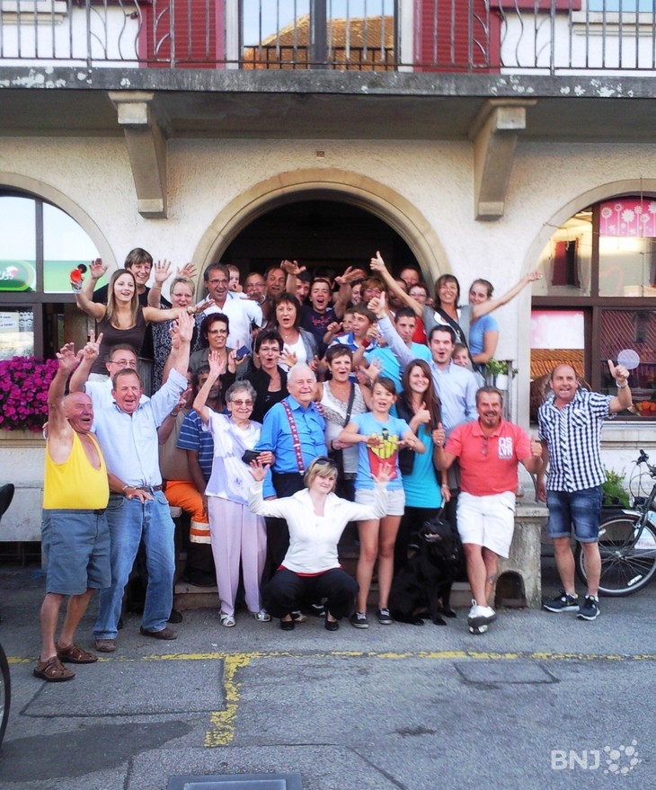 Fête à Bassecourt en l'honneur de Steve Guerdat