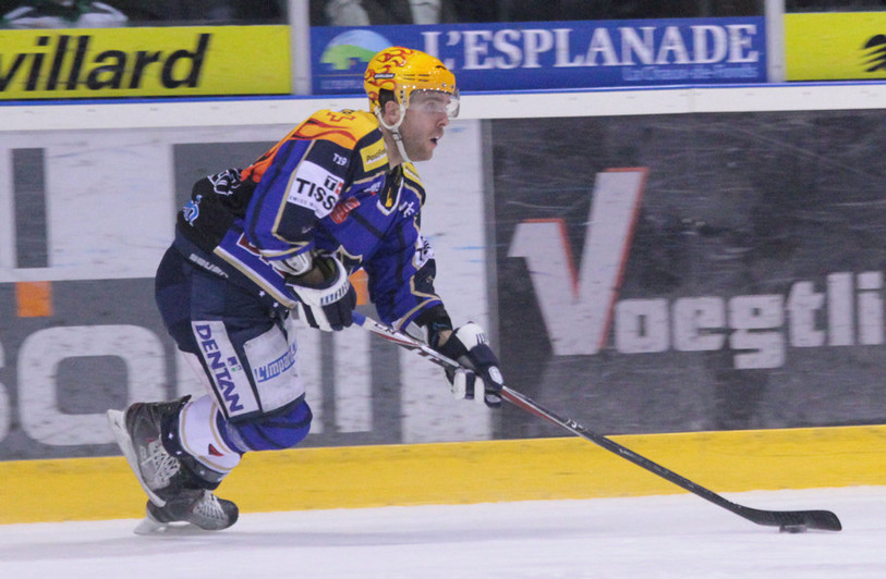 Marco Charpentier a inscrit le deuxième but du HCC