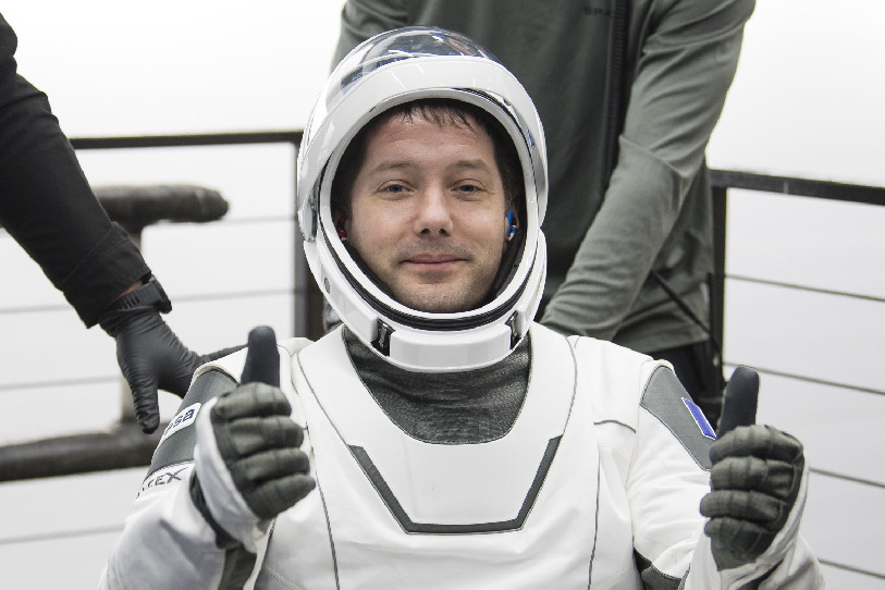 Thomas Pesquet est de retour sur Terre (photo : Aubrey Gemignani/NASA via AP).