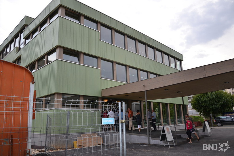 Les travaux de l'extension du collège viennent de se terminer.