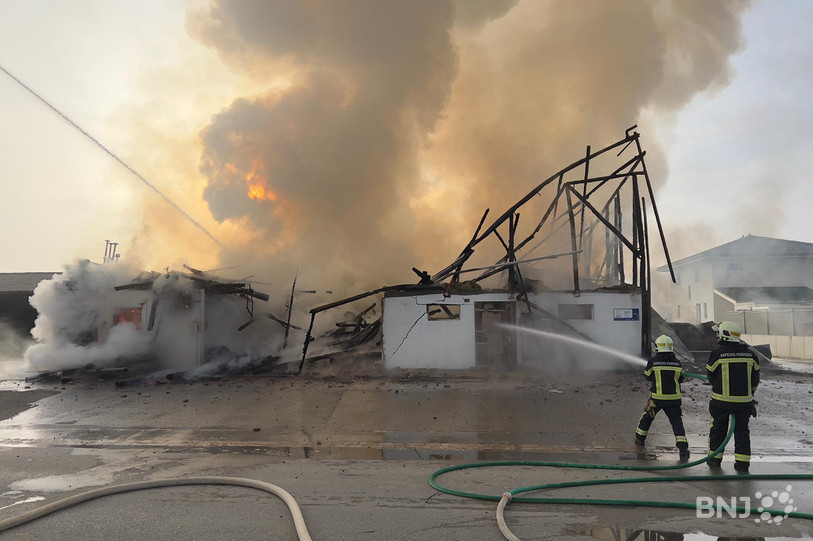 Un incendie s'était déclaré mercredi dernier sur un chantier naval de Cudrefin.